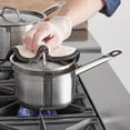 thumbnail image 2 of Truecraftware – 2 qt. Stainless Steel Saucepan with Lid - Multipurpose Sauce Pan Set Use for Home Kitchen or Restaurant Oven Safe Induction Ready & NSF Certified, 2 of 6