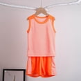 thumbnail image 3 of Hessimy Toddler Boy Pajamas Little Boys Summer Pajamas 2 Piece Short Sleeve Top and Shorts Sets Kids Sleepwears,&nbsp;Kids Pjs(Pink,3-4 Years), 3 of 3