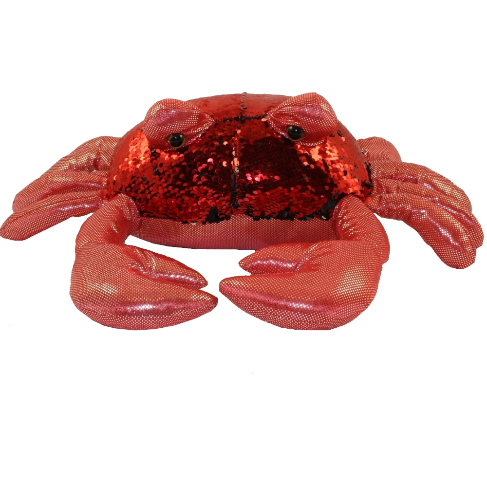 Adventure Planet Sequinimals Plush - CRAB (Sequin - Red & Black) (18 inch) - Walmart.com