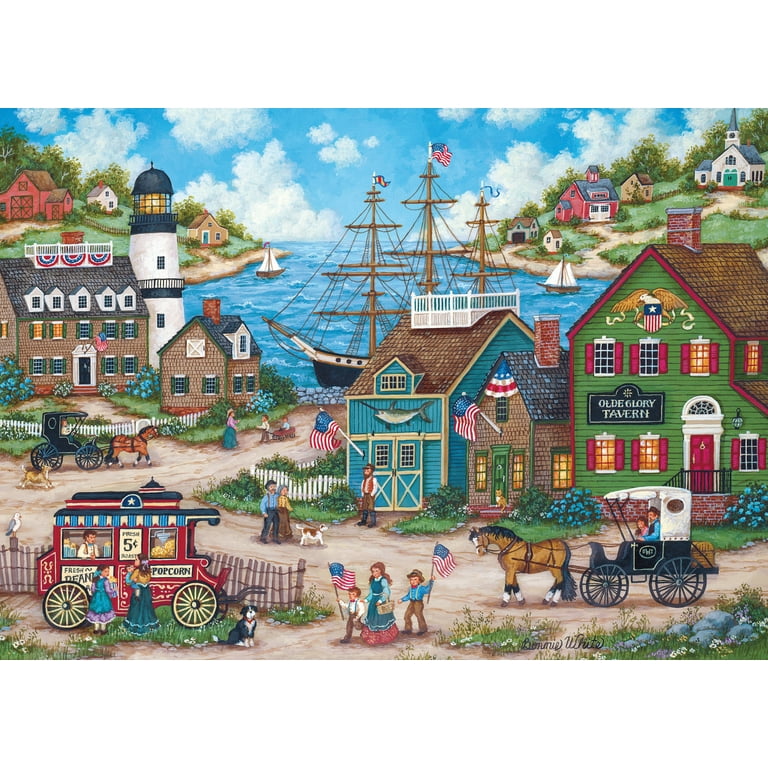 Hometown Gallery - Ladium Bay 1000 Piece Puzzle  MasterPieces –  MasterPieces Puzzle Company INC