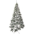 thumbnail image 1 of Perfect Holiday Arbre de Noël, 8 Pieds, Neige Floquée, 1 of 5
