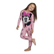Minnie Mouse Toddler Long Sleeve Top and Pants Pajama Set, 2-Piece, Sizes 12M-5T