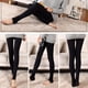 thumbnail image 5 of Medias térmicas cálidas de invierno con forro polar para mujer, pantalones de yoga de cintura alta, clima frío, 5 of 6