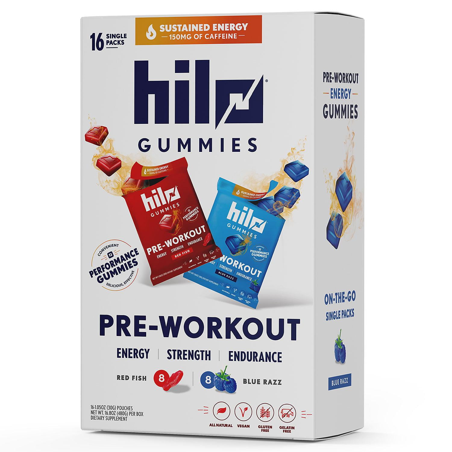 The Hilo PreWorkout Gummy (16 ct.)