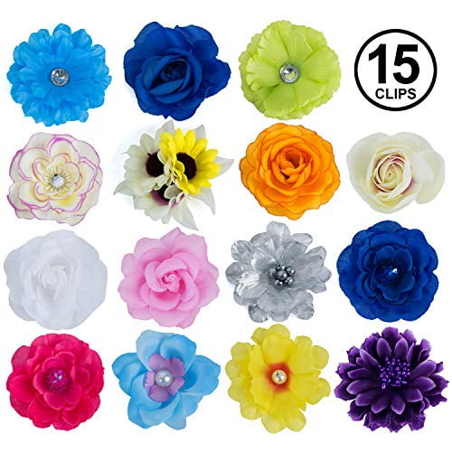 flower clips for your hair