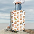 thumbnail image 7 of Fuzoiu Kawaii Shiba Dog Print Suitcase Cover,Washable Luggage Covers for Suitcase,Elastic Luggage Protector Cover,Scratch Resistant Travel Suitcase Covers-X-Large, 7 of 7