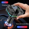 thumbnail image 2 of Birdeem Car Mp3 Player Fm Transmitter Pd18W Fast Charging Car Bluetooth Hands-Free Aux Play Car Charging, 2 of 12