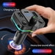 thumbnail image 1 of Reproductor MP3 para coche, transmisor FM PD18W, carga rápida, manos libres Bluetooth para coche, reproducción AUX, carga para coche, FM, 1 of 9