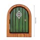 thumbnail image 3 of Puertas en miniatura para árboles Puerta en miniatura para exteriores Decoración para árboles Accesorios de jardín, 3 of 4
