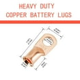 thumbnail image 2 of Arandelas para cables de batería JOYPXF, 2 AWG, 3/8, anillo de cobre, 25 unidades, 2 of 6