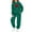Green, variant on Girls Kids Set Clothing Valentine's Day Sweatsuits Pant Set Long Sleeve Athletic Sweatshirts and Sweatpants with Pockets Size 2T-13, Hot Pink