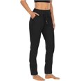 thumbnail image 2 of Women's Joggers Pants Lightweight Running Sweatpants with Pockets Drawstring Elastic Waisted Athletic Yoga Pants, 2 of 6