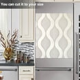 thumbnail image 3 of Yayeee Magnetic Dishwasher Cover for The Front Decoration Home Kitchen Machine Sticker Protector, Light Gray Pattern, 3 of 6