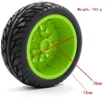 thumbnail image 3 of 1/8 1/10 Short Course Truck Tire with 12mm/14mm/17mm Wheel Hex Fits for Slash Vkar, 3 of 6