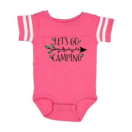 

Inktastic Let s Go Camping- arrow and leaves Gift Baby Boy or Baby Girl Bodysuit