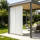 thumbnail image 2 of Lekihaqq Eva Waterproof Outdoor Curtain Solid Color Patio Privacy Shade Windproof Sun Block Ranch Porch Balcony Pergola, 2 of 5