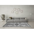 thumbnail image 3 of Ahgly Company Indoor Rectangle Abstract Gray Modern Area Rugs, 4' x 6', 3 of 4