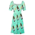 thumbnail image 5 of Robe Sans Manches Motif Prosecco Robe Longue Vêtements d'Été Femme Robe Coréenne, 5 of 5