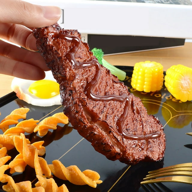 Realistic Kitchen Toy - Educational Steak Model for Play Home Decoration and Hotel Display for All Ages
