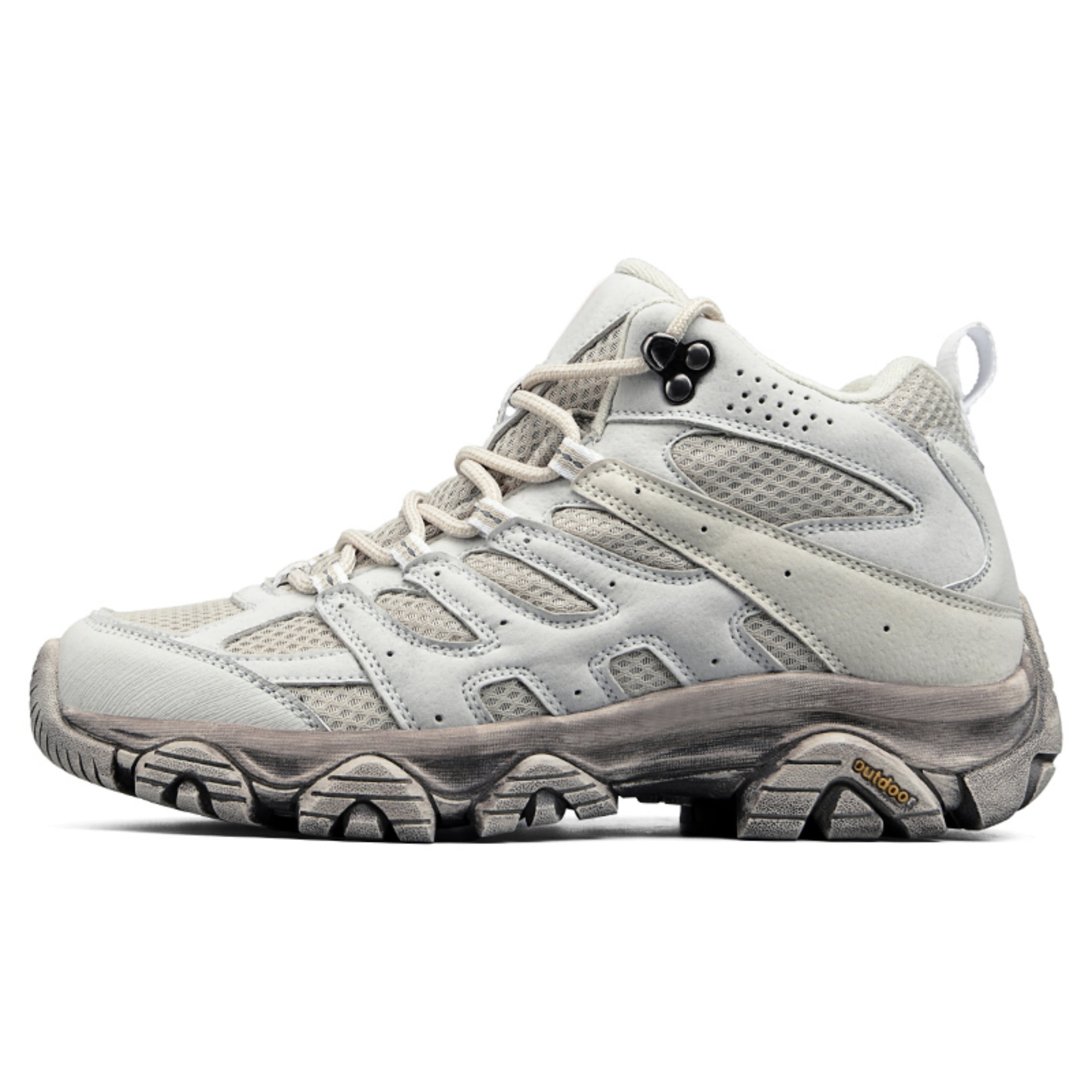 SKIUHS Men's Women's High Top Waterproof Breathable High-Traction Grip Outdoor Hiking Shoes