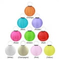 thumbnail image 2 of 20/25/30cm LED Solar Lantern Lamp Outdoor Festival Party Decor Hanging Light Chinese Paper Ball Lampions For Party Wedding Decor ,Powerful and Stable Light, 2 of 7