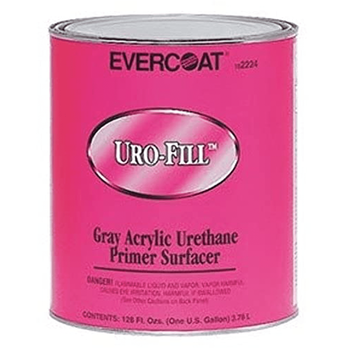 Fibre glass Evercoat URO-FILL 102224 Acrylic Urethane Primer Surfacer, 3.78 L Can, Gray, 4:1 Mixing