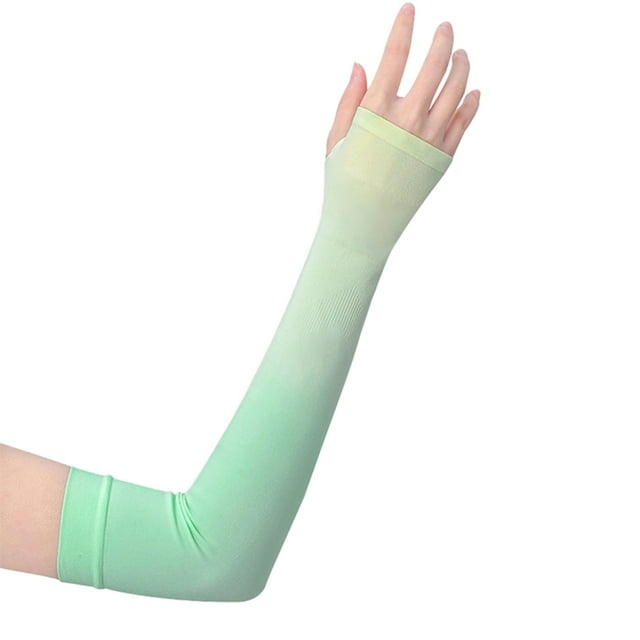 Coofit Été Manches Extensible: Unisexe Protection Solaire Bras Couvre Refroidissement Manches de Bras