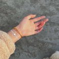 thumbnail image 2 of LYMAYTER Bracelet Parent - Enfant - 2 Pcs Bracelets Étoiles : Cordon, Ajustable, Inox, 2 of 6