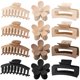 thumbnail image 1 of Paquete de 12 pinzas para el cabello grandes, pinzas para el cabello rectangulares de 4,3 pulgadas, pinzas para el cabello de flores para mujeres, cabello grueso, pinza para el cabello mate, pinzas pa, 1 of 1