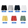 thumbnail image 5 of CHOYURME CHONYURM 7 Pack Boys Cotton Athletic Shorts Toddler Boys Sports Shorts, 5 of 5