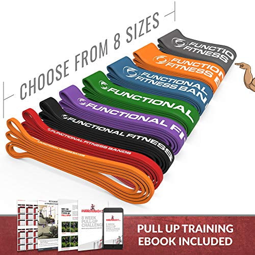 Rubberbanditz FF Powerlifting Band - 8 Gris - Résistance 80-200 lbs. (36-91 kg)