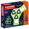 Magformers Classic 30 Pieces, Yellow, blue, Magnetic Geometric tiles STEM Toy Ages 3+