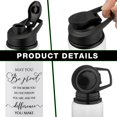 thumbnail image 3 of Botella Bokon de aluminio, 24 unidades, colorida, deportiva, 600 ml, 3 of 6
