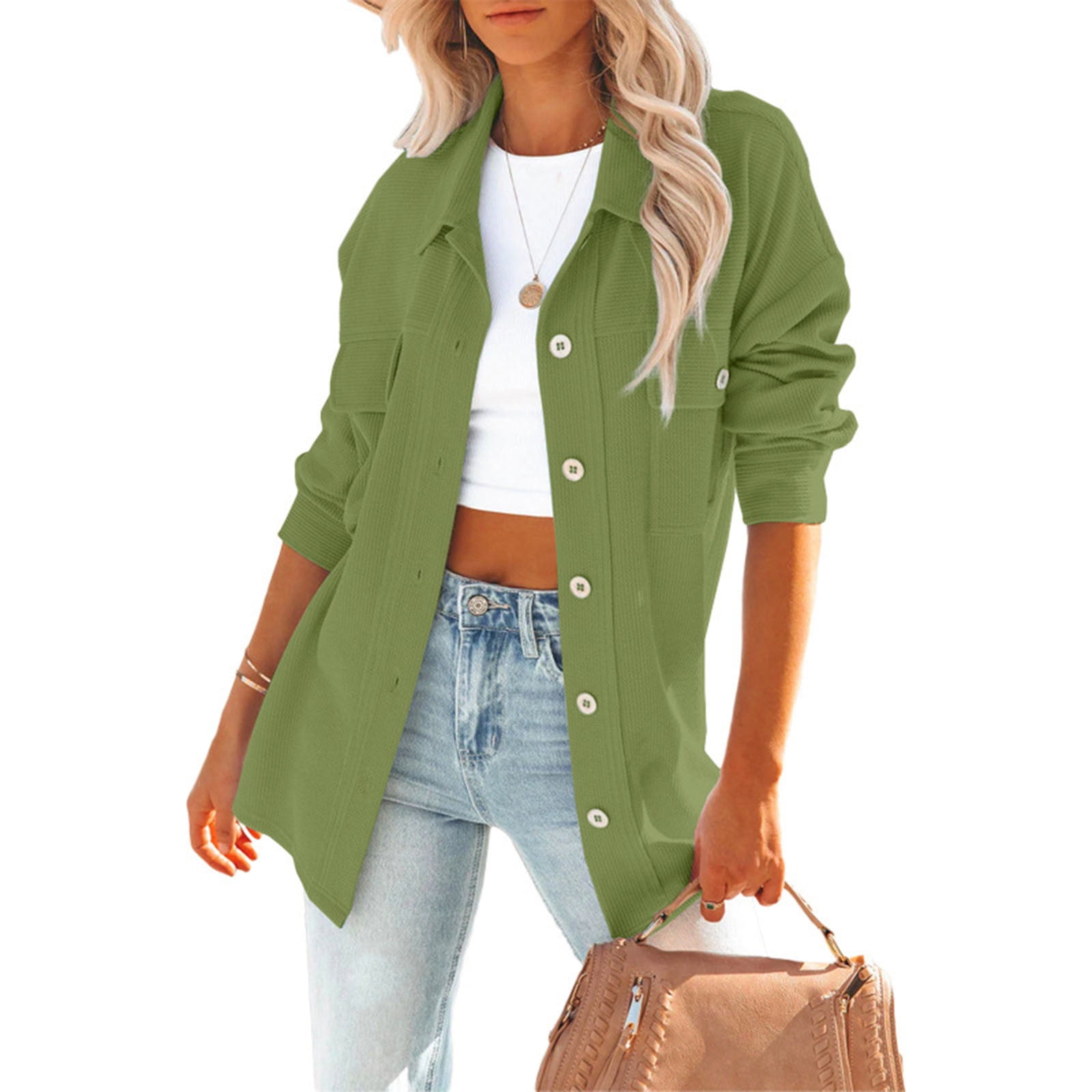 trendy womens casual jackets