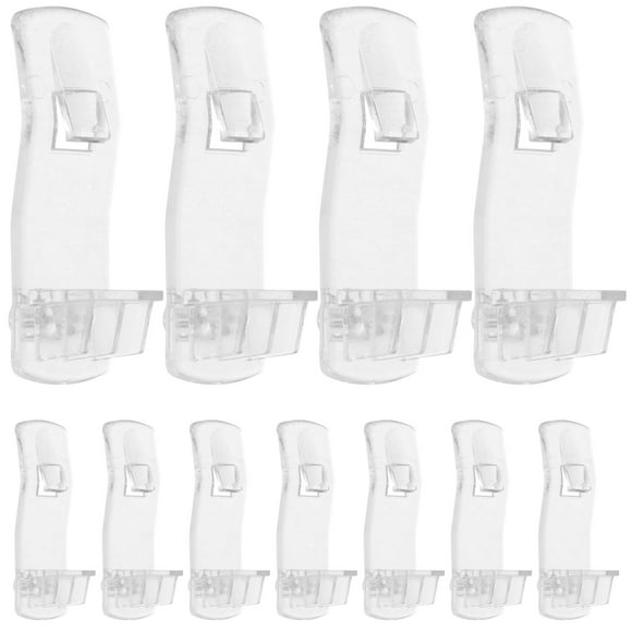 SEWACC Bookshelf Pegs 25 Pack Cabinet Shelf Pegs Plastic Shelf Support Clips For Wood Shelving Furniture