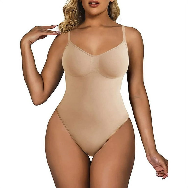DNAKEN Bodysuit for Women Tummy Control Shapewear Seamless