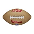 thumbnail image 3 of Minibalón de fútbol WILSON NFL San Francisco, retro, marrón, 3 of 6
