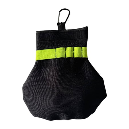 HUISZJ Golf Ball Tee Holder Storage Bag Golf Ball Pouch Bag with Clip Golf Tee Pouch Bag Golf Accessory