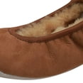 thumbnail image 3 of Eastern Counties Leather Womens Sheepskin Lined Ballerina Slippers, 3 of 4