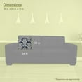 thumbnail image 3 of Majestic Home Goods Pillow 24x24 French Quarter Navy, 3 of 4