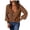 C-Brown188, variant on Women's Cable Knit Cardigan Sweater Hallow Out Long Sleeve Deep V-Neck Solid Color Loose Fit Knitted Coat Stylish Classic Outerwear