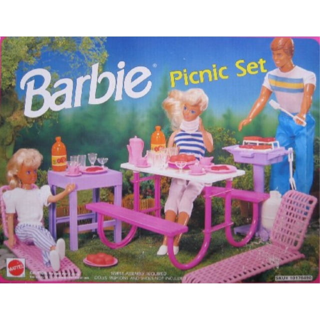 barbie barbecue set