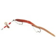 thumbnail image 3 of (4 pack) Creme 6" Pre-Rigged Weedless Scoundrel Worm Lure, Live Color, 3 of 6