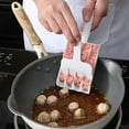 thumbnail image 3 of Creative Kitchen Triple Meatball Maker, Meat Ball Scoop with Cutting Spade Ball Maker, None-Stick Meatball Maker, 3 of 8