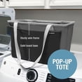 thumbnail image 4 of CleverMade Collapsible Laundry Tote MAX - Shadow Gray/Stone Gray (2PK), 4 of 7