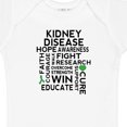 thumbnail image 4 of Inktastic Kidney Disease Awareness Walk Boys or Girls Baby Bodysuit, 4 of 5