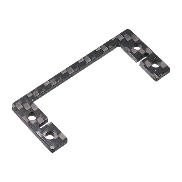 Soporte para servo RC, placa de montaje para servo, soporte de montaje, piezas de reparación, accesorios portátiles y resistentes, instalación