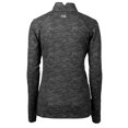 thumbnail image 3 of Women's Cutter & Buck Black Florida Marlins Cooperstown Collection Traverse Camo Print Stretch Quarter-Zip Top, 3 of 3