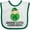 White and Green, variant on Inktastic Irish Grandma Little Leprechaun Boys or Girls Baby Bib