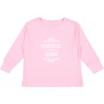 thumbnail image 3 of Inktastic Daughter of the Groom in White Girls Long Sleeve Toddler T-Shirt, 3 of 5